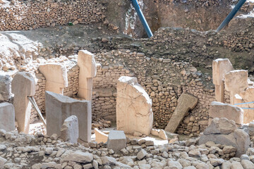 Gobeklitepe in Sanliurfa. The Oldest Temple of the World. Gobekli Tepe is a UNESCO World Heritage...