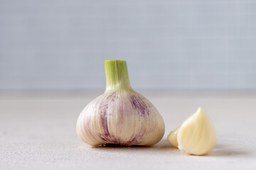 新鮮な新にんにく