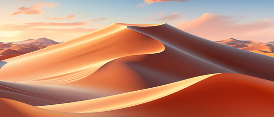 Sandmeer der Sahara: Majestätische Dünenlandschaften in beeindruckender Weite