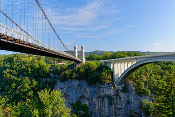 Fototapeta premium Ponts en Haute-Savoie