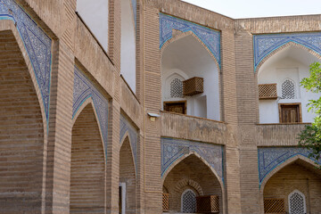 a building side wall of castle