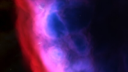 Space nebula, for use with projects on science, research, and education. Illustration
