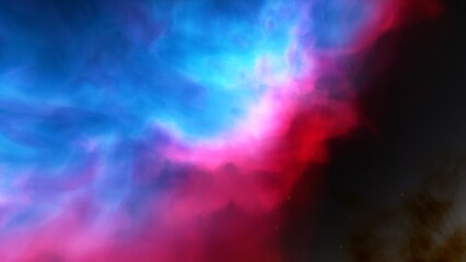 Space nebula, for use with projects on science, research, and education. Illustration

