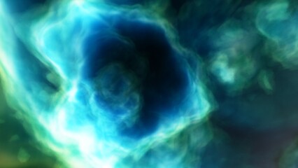 nebula gas cloud in deep outer space
