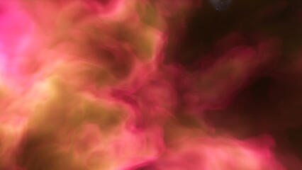nebula gas cloud in deep outer space
