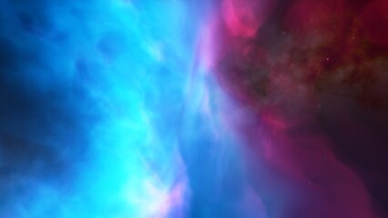 nebula gas cloud in deep outer space
