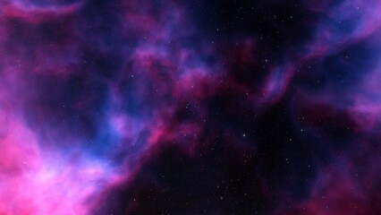 nebula gas cloud in deep outer space
