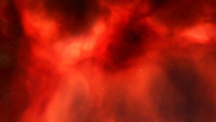 Deep space nebula with stars. Bright and vibrant Multicolor Star field Infinite space outer space background with nebulas and stars. Star clusters, nebula outer space background 3d render
