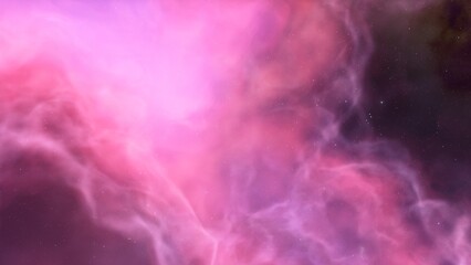 Deep space nebula with stars. Bright and vibrant Multicolor Star field Infinite space outer space background with nebulas and stars. Star clusters, nebula outer space background 3d render
