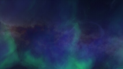 bright nebula, nebula in space, majestic red-purple nebula, beautiful space background 3D render
