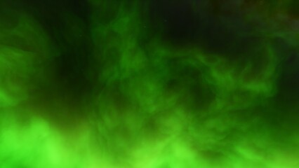 Cosmic background with a blue purple nebula and stars
