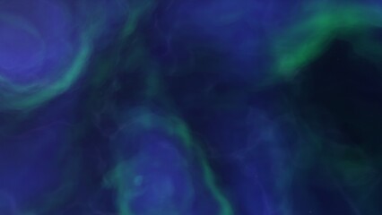 nebula gas cloud in deep outer space, science fiction illustration, colorful space background with stars 3d render
