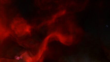 Space background with realistic nebula and shining stars. Colorful cosmos with stardust and milky way. Magic color galaxy. Infinite universe and starry night. 3d render
