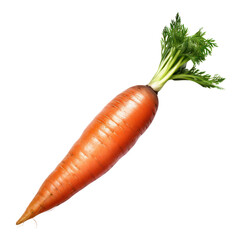 carrot isolated on transparent background cutout