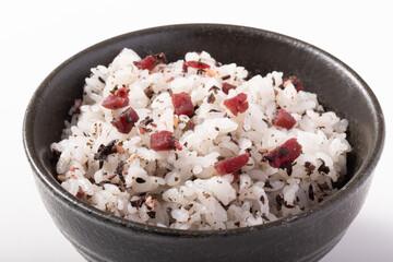 カリカリ梅ごはん