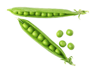 green pea vegetable bean isolated. png file - 621755219