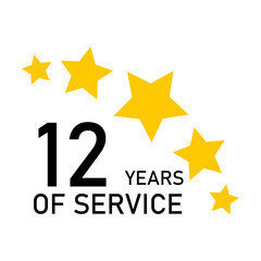 Five Star 12 Years of Service