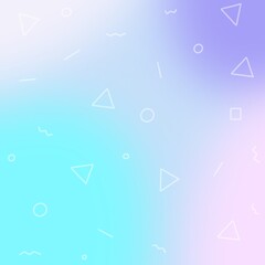 gradient geometric shape background
