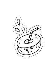 Summer Activity Coloring Pages for kids hello summer coloring book for children