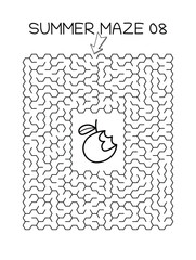 Summer Activity Coloring Pages for kids hello summer coloring book for children