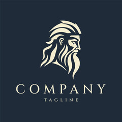 Zeus logo design vector illustration