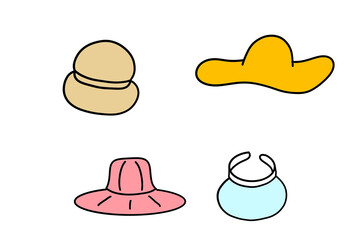 帽子セット　日焼け対策