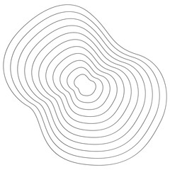 Abstract Wave Wireframe
