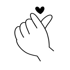 Friendship and love line