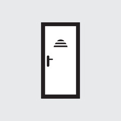 Door logo design template