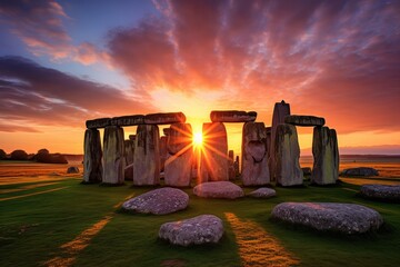 Sunrise at Stonehenge