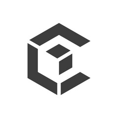 hexagon icon design vector template