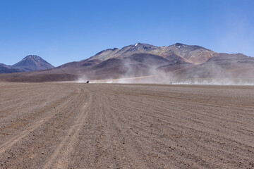 A dream comes true: driving the scenic lagoon route through the remote Fauna Andina Eduardo Avaroa National Reserve in the Bolivian Altiplano
