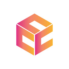 hexagon icon design vector template