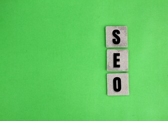 square with the letters SEO or Search Engine Optimization