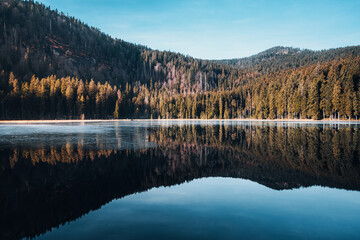 Idyllic Serenity: Small Arber Lake