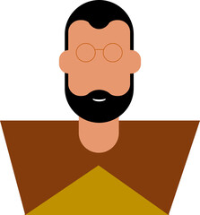 avatar of man with beard and glasses