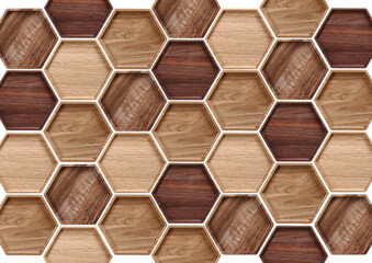 seamless wall texture in the form of honeycombs