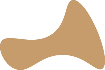 Abstract boho shape vector element