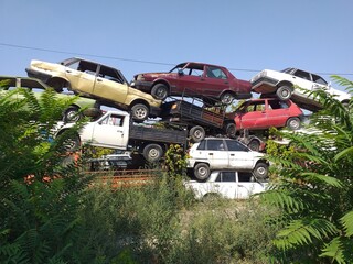 car junkyard