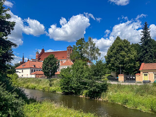 View of the Church of St. Anne in Vilnius.