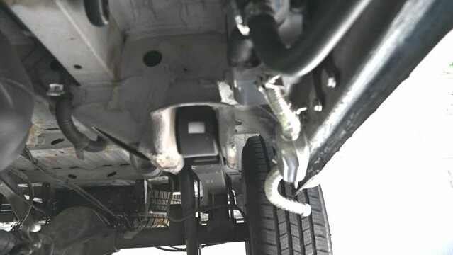 hydronic heater for a van installed by owner