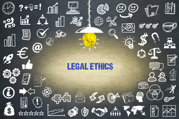 Legal Ethics - obrazy, fototapety, plakaty