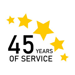 Five Star 45 Years of Service