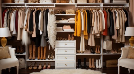 a beautiful modern wardrobe closets