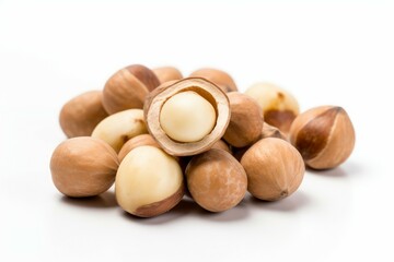 Macadamia nuts. Generate Ai