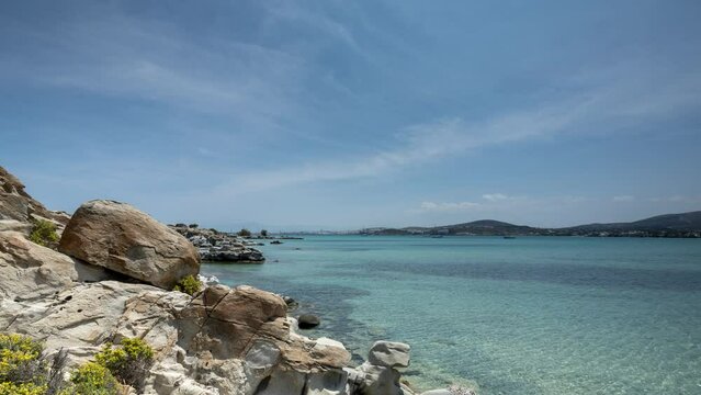 beach in paros greece