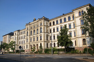 Fototapeta na wymiar Chemnitz University of Technology, the third largest university in Saxony, Germany