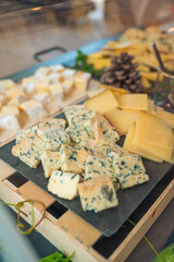 Plateau de fromages gouteux