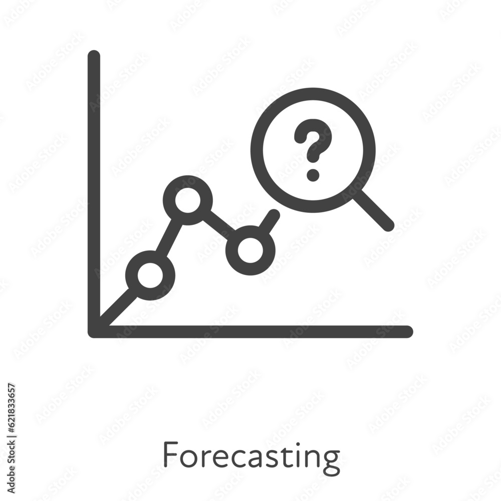 Poster outline style ui icons hard skill collection. finance and business. vector black linear icon illustr