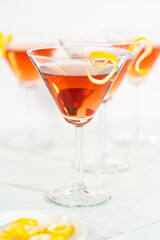 Cosmopolitan cocktail